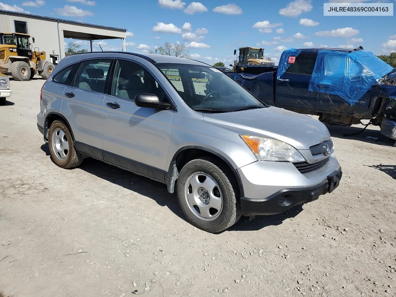 2009 Honda Cr-V Lx VIN: JHLRE48369C004163 Lot: 72694204