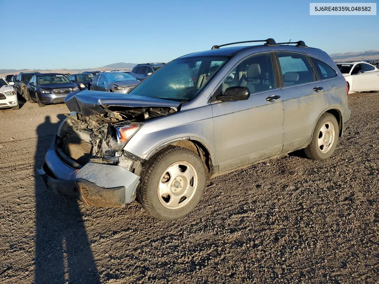 5J6RE48359L048582 2009 Honda Cr-V Lx