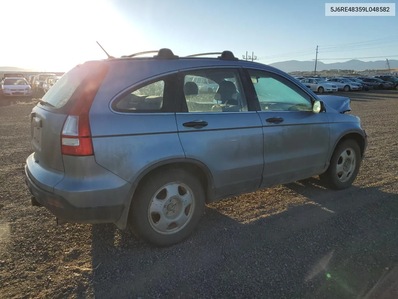 2009 Honda Cr-V Lx VIN: 5J6RE48359L048582 Lot: 72818074