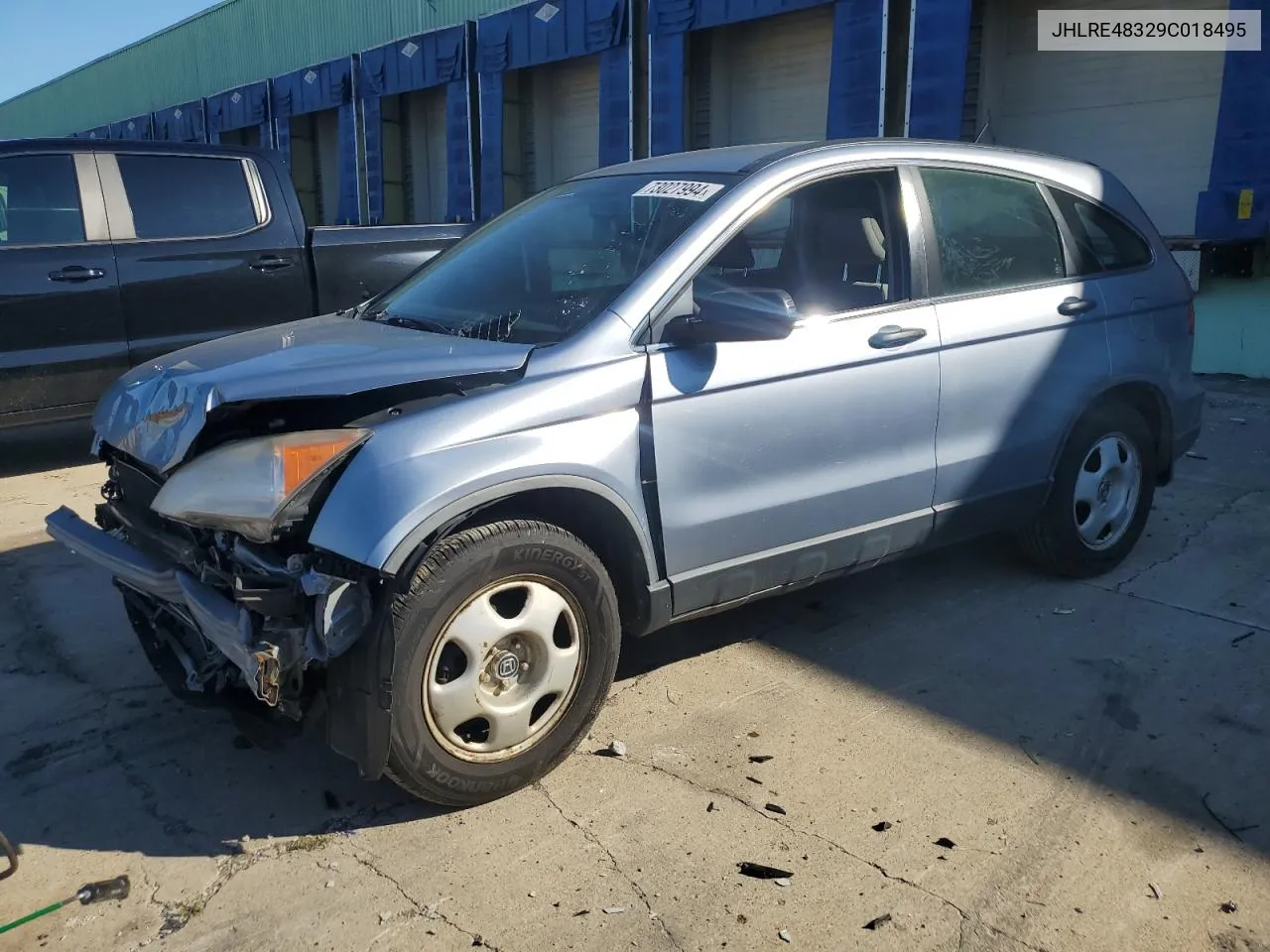 JHLRE48329C018495 2009 Honda Cr-V Lx