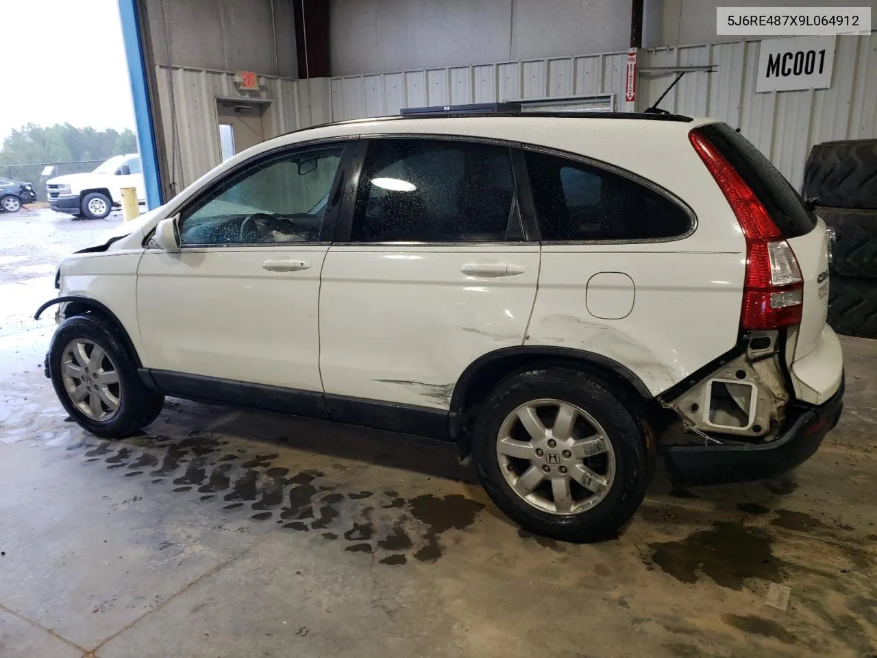 2009 Honda Cr-V Exl VIN: 5J6RE487X9L064912 Lot: 73098334