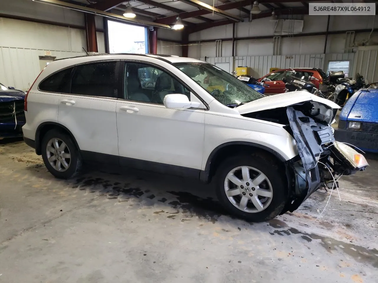 5J6RE487X9L064912 2009 Honda Cr-V Exl