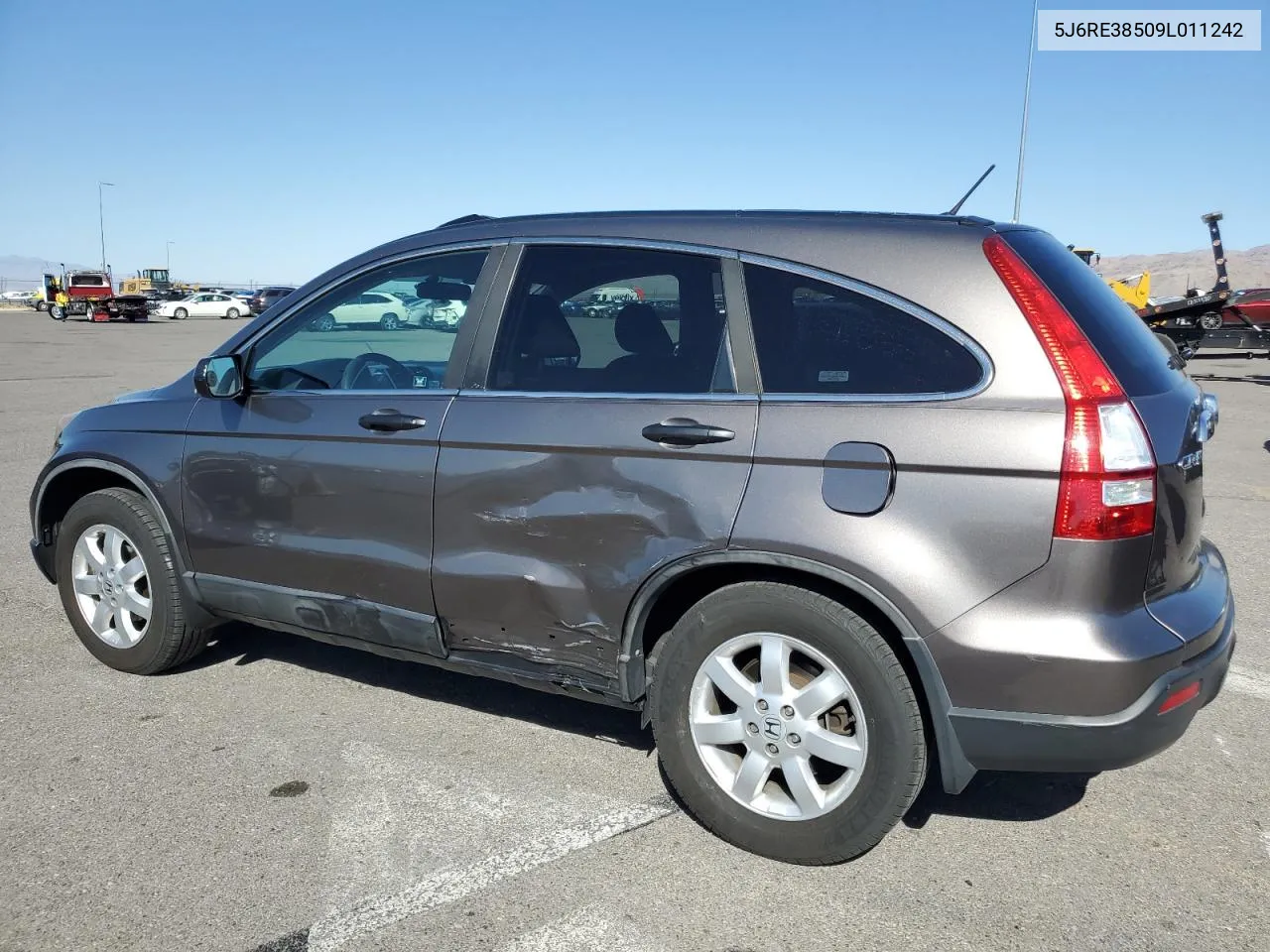 5J6RE38509L011242 2009 Honda Cr-V Ex