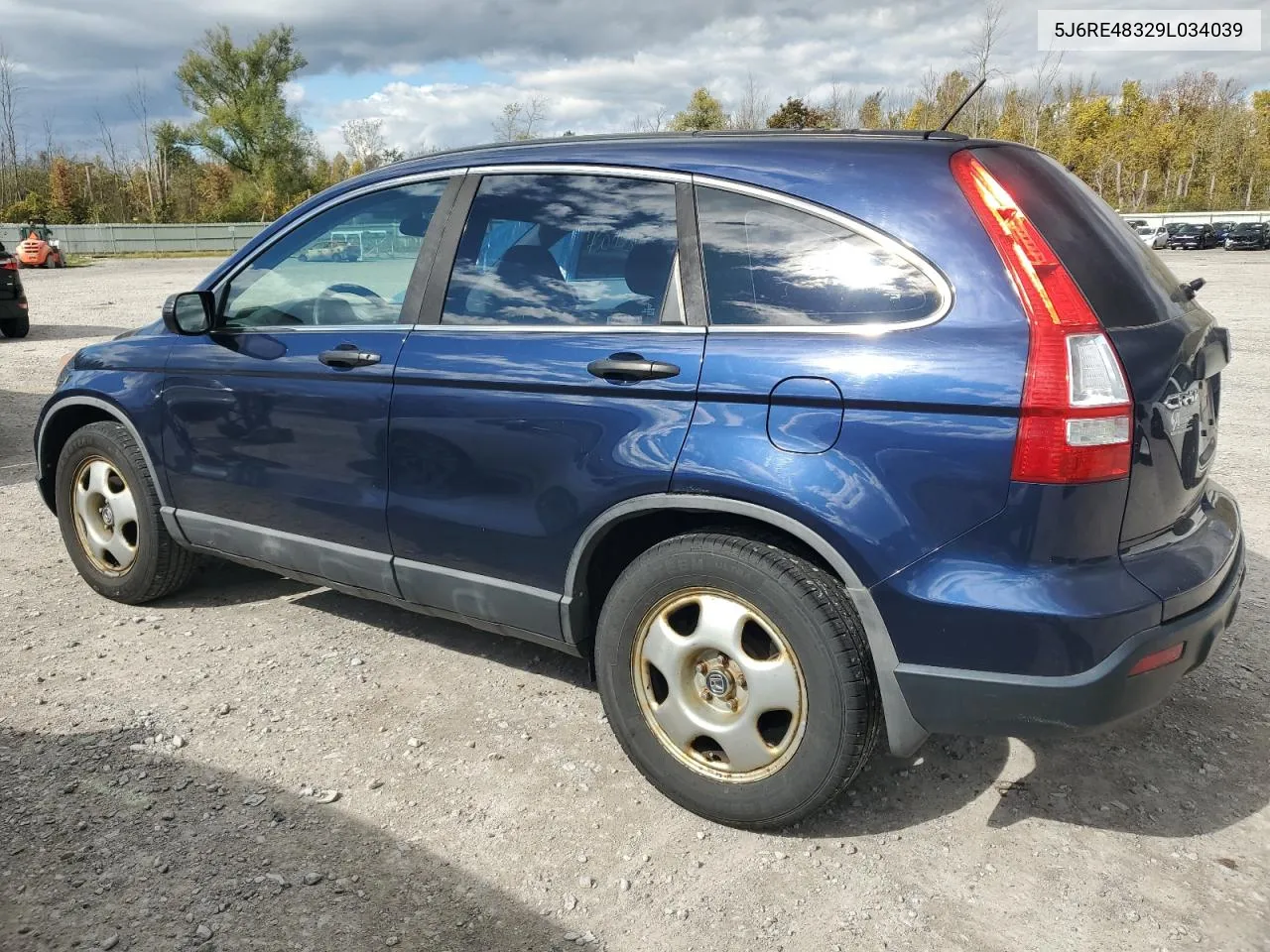 5J6RE48329L034039 2009 Honda Cr-V Lx