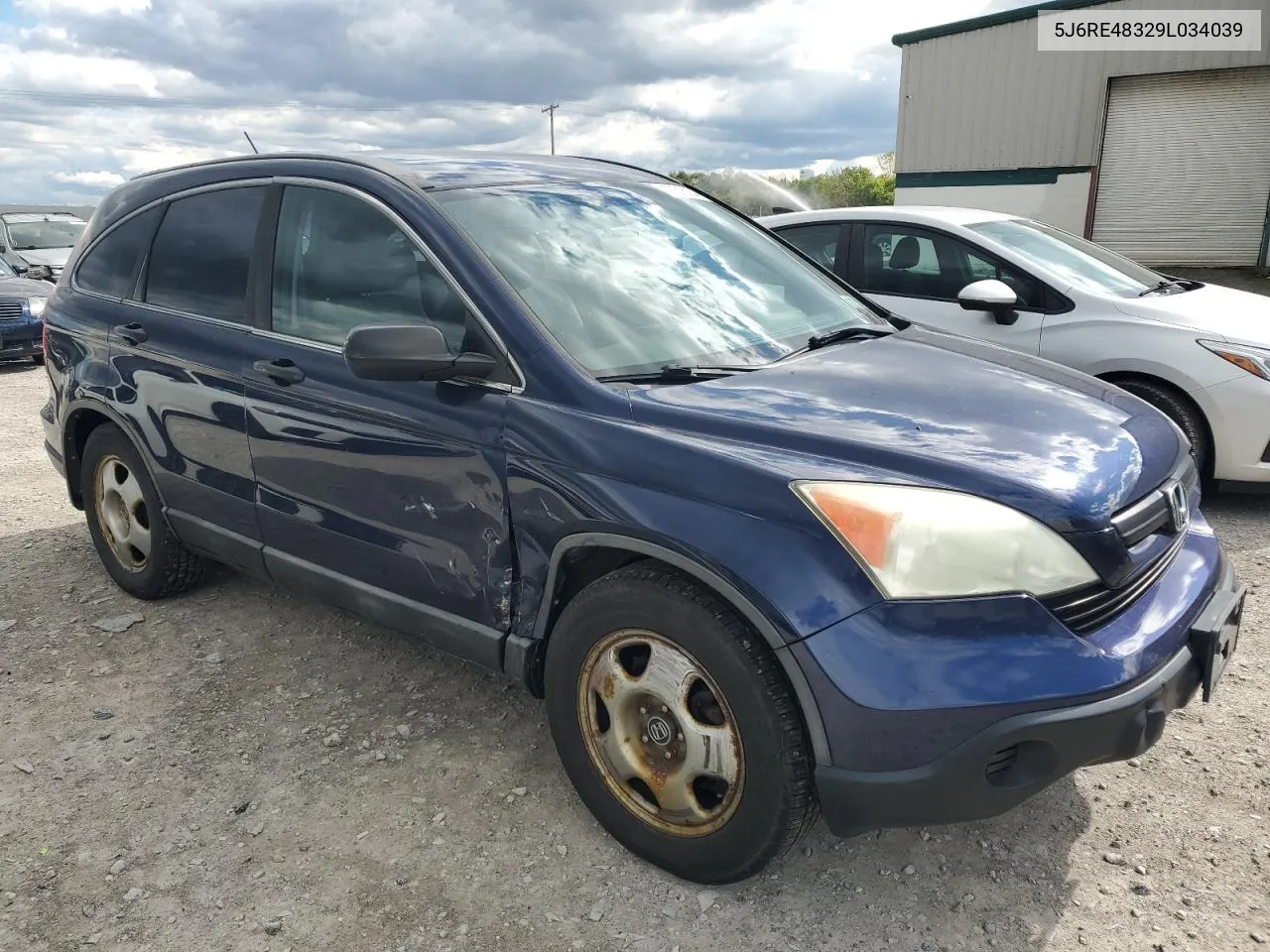 5J6RE48329L034039 2009 Honda Cr-V Lx