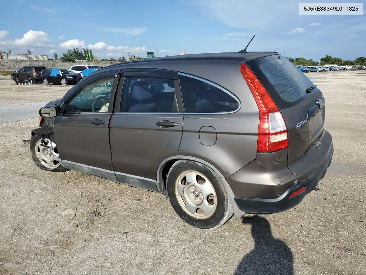 2009 Honda Cr-V Lx VIN: 5J6RE38349L011825 Lot: 73544244