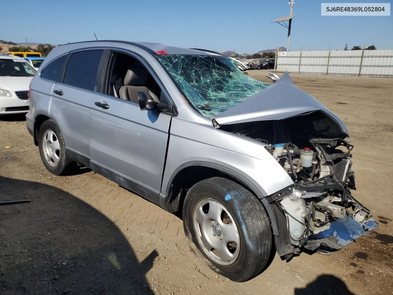 2009 Honda Cr-V Lx VIN: 5J6RE48369L052804 Lot: 73728684