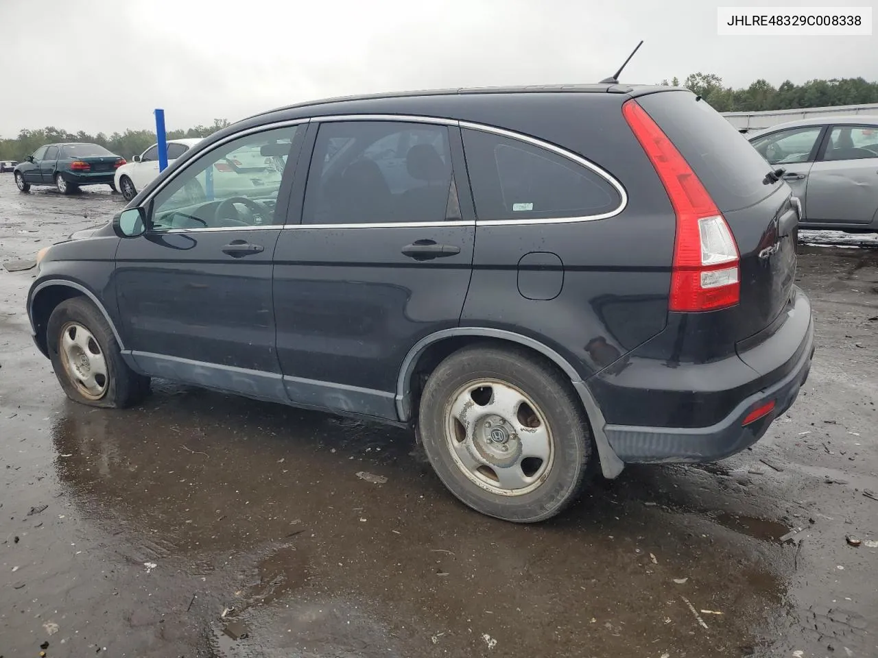 JHLRE48329C008338 2009 Honda Cr-V Lx