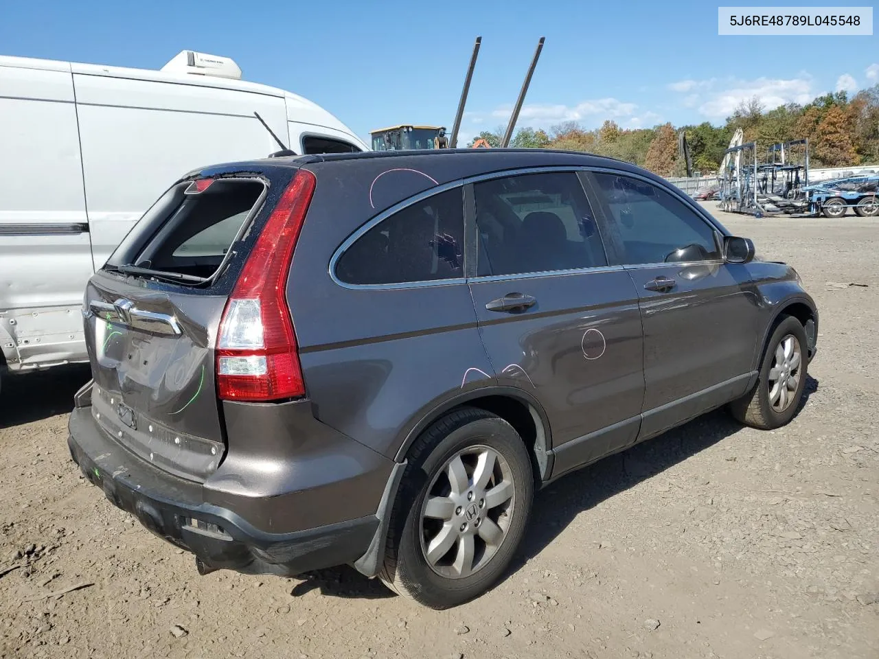 2009 Honda Cr-V Exl VIN: 5J6RE48789L045548 Lot: 73888634