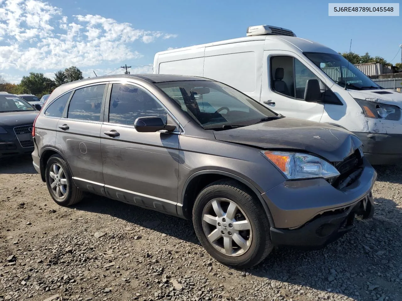 5J6RE48789L045548 2009 Honda Cr-V Exl