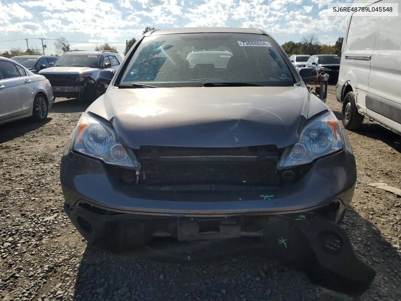 5J6RE48789L045548 2009 Honda Cr-V Exl