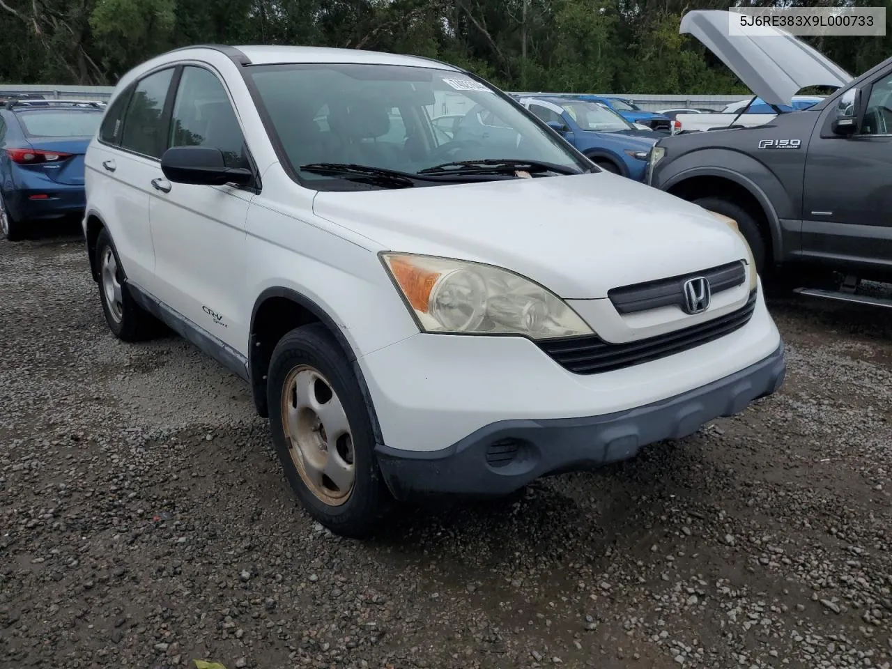 5J6RE383X9L000733 2009 Honda Cr-V Lx