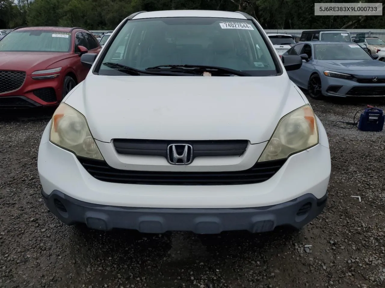 5J6RE383X9L000733 2009 Honda Cr-V Lx