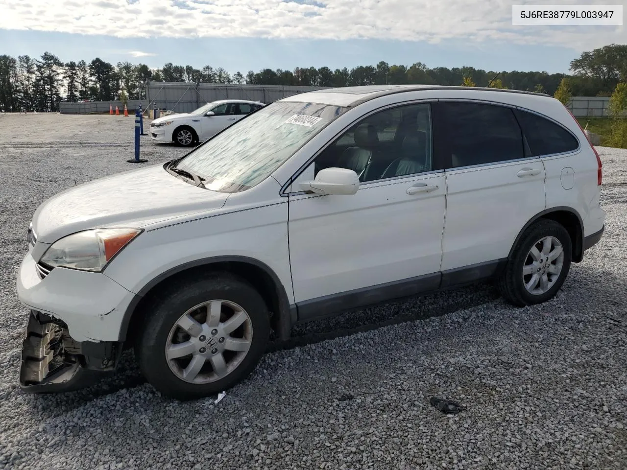 2009 Honda Cr-V Exl VIN: 5J6RE38779L003947 Lot: 74060244