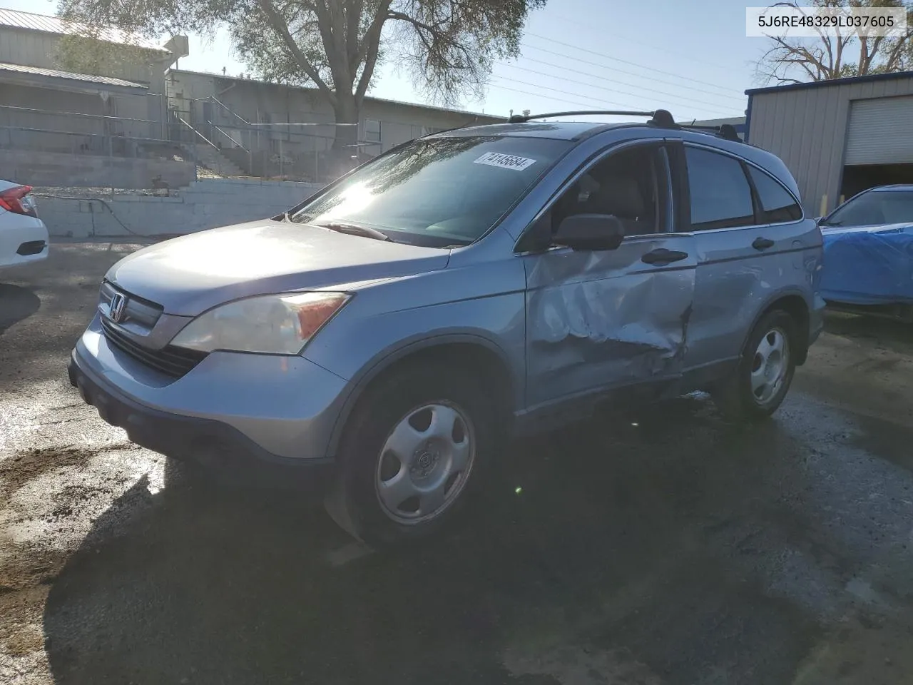 5J6RE48329L037605 2009 Honda Cr-V Lx