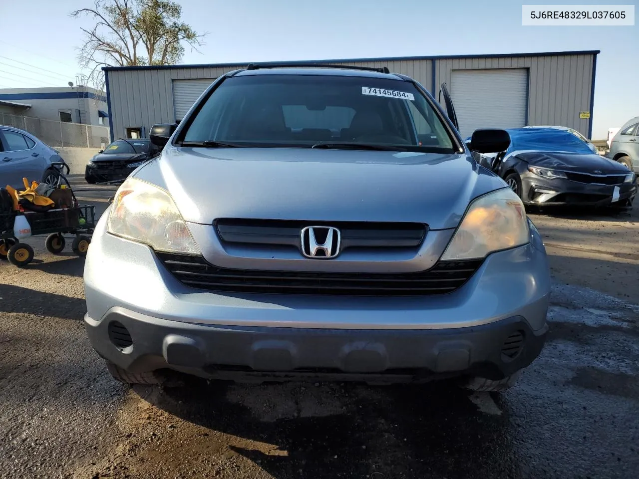 2009 Honda Cr-V Lx VIN: 5J6RE48329L037605 Lot: 74145684