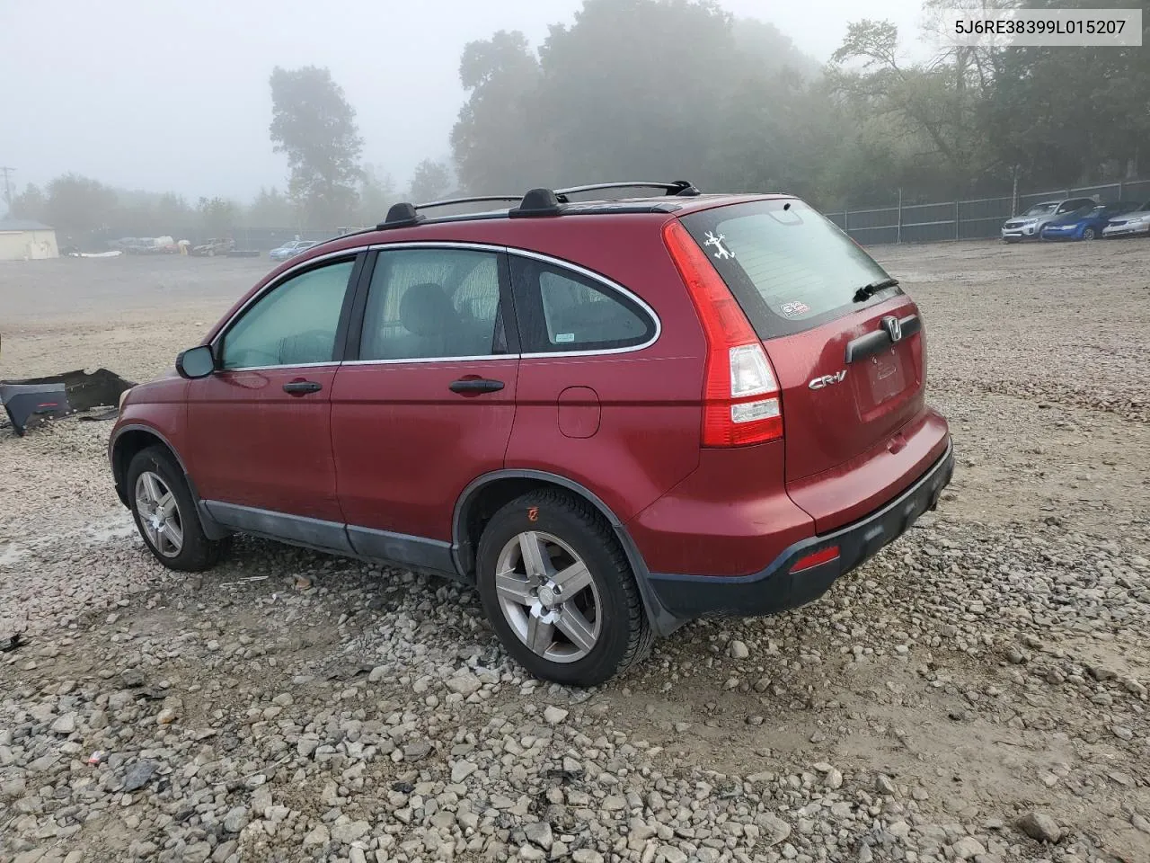 2009 Honda Cr-V Lx VIN: 5J6RE38399L015207 Lot: 74185144