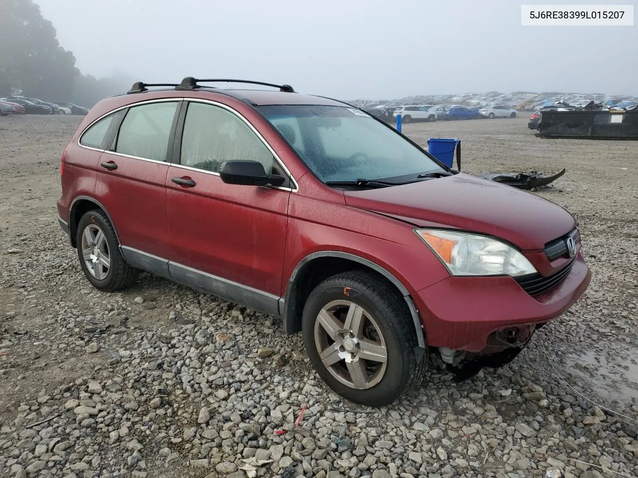 2009 Honda Cr-V Lx VIN: 5J6RE38399L015207 Lot: 74185144