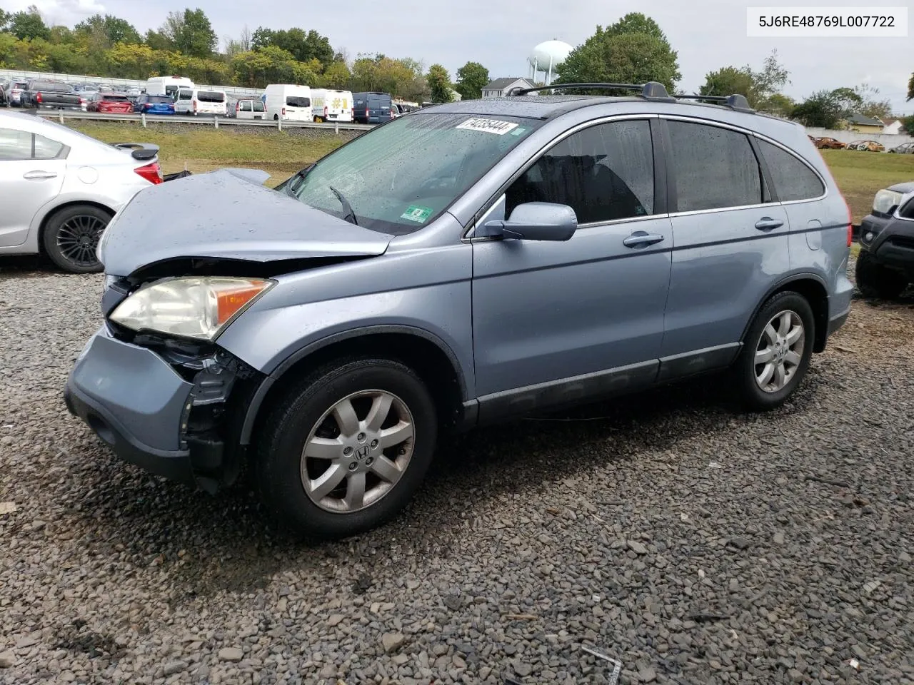 2009 Honda Cr-V Exl VIN: 5J6RE48769L007722 Lot: 74235444