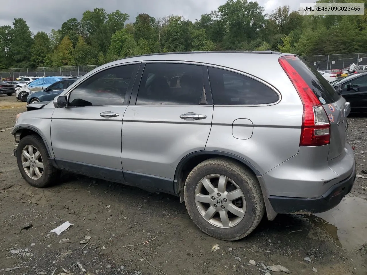 JHLRE48709C023455 2009 Honda Cr-V Exl