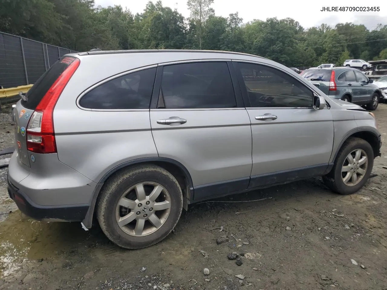 JHLRE48709C023455 2009 Honda Cr-V Exl