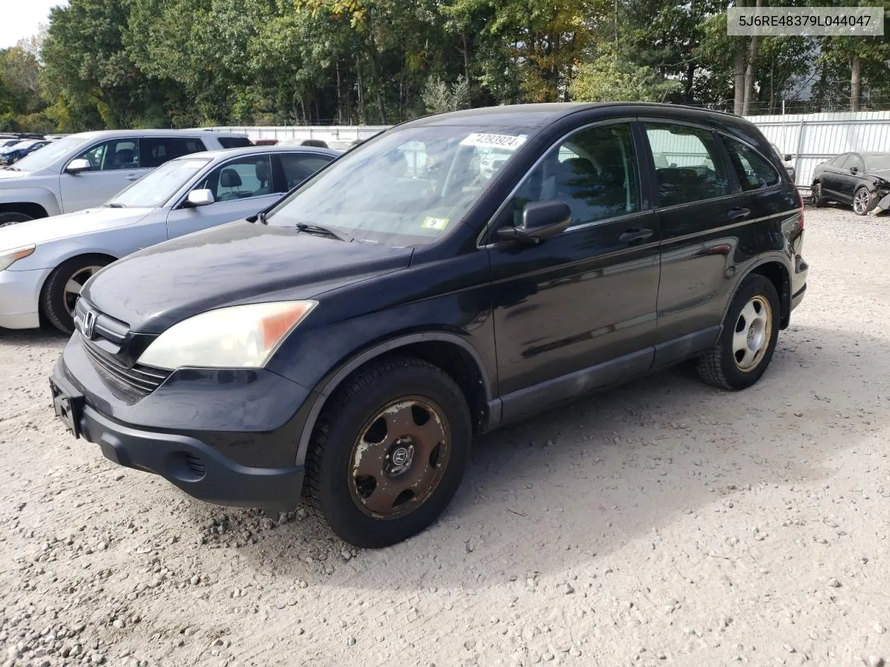 2009 Honda Cr-V Lx VIN: 5J6RE48379L044047 Lot: 74393924