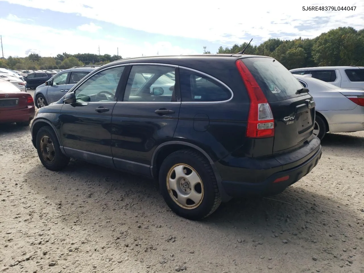 2009 Honda Cr-V Lx VIN: 5J6RE48379L044047 Lot: 74393924