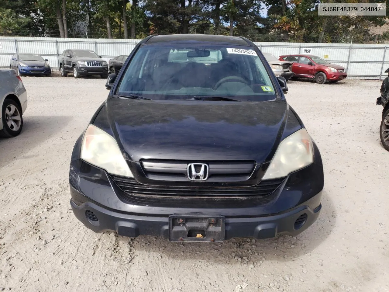 5J6RE48379L044047 2009 Honda Cr-V Lx