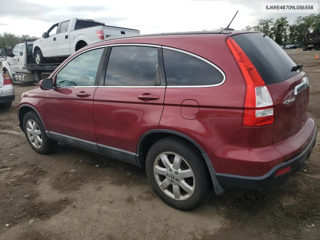 5J6RE48709L056558 2009 Honda Cr-V Exl