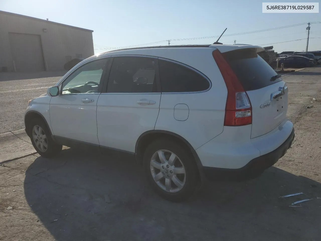 5J6RE38719L029587 2009 Honda Cr-V Exl