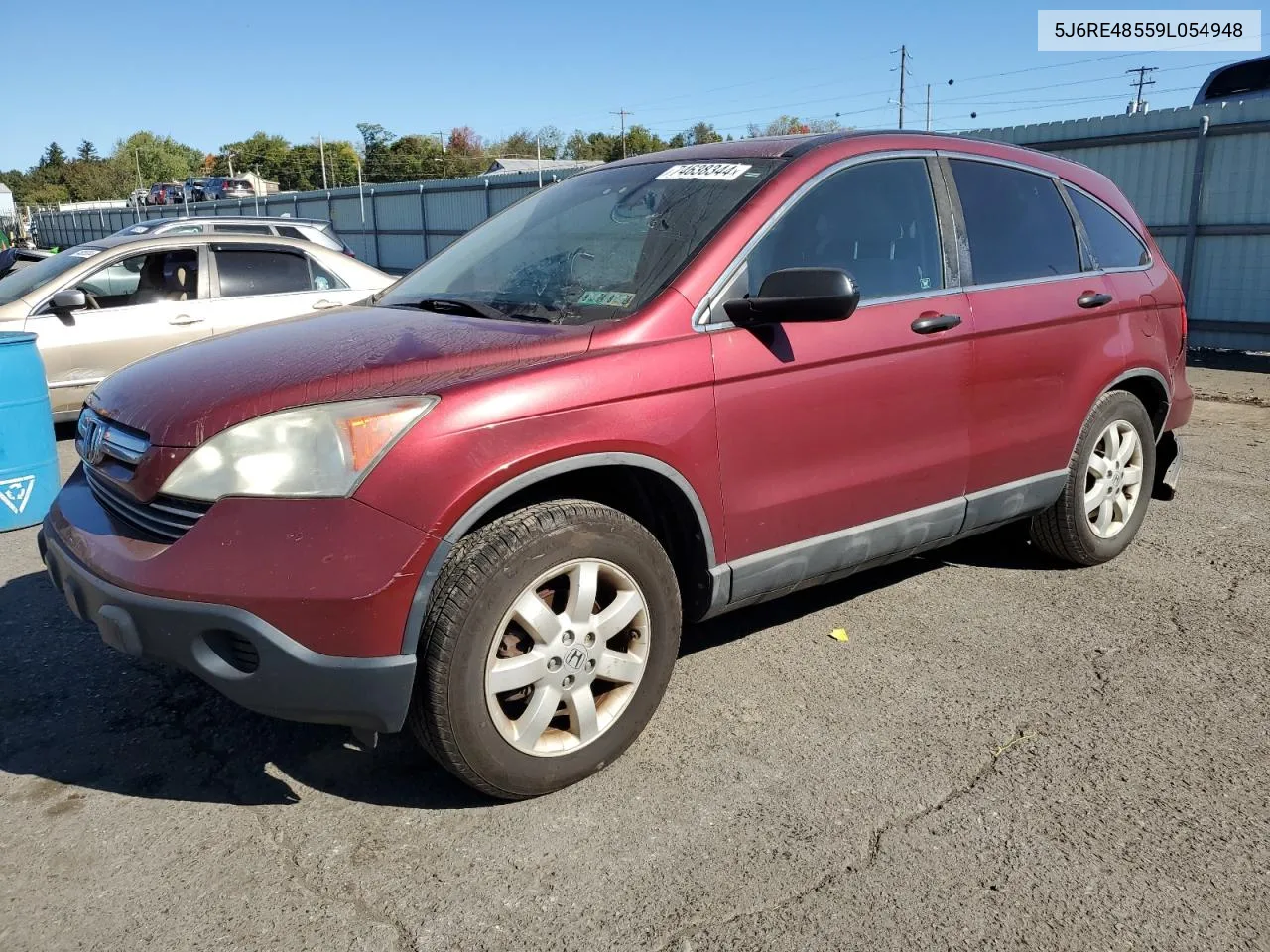 5J6RE48559L054948 2009 Honda Cr-V Ex