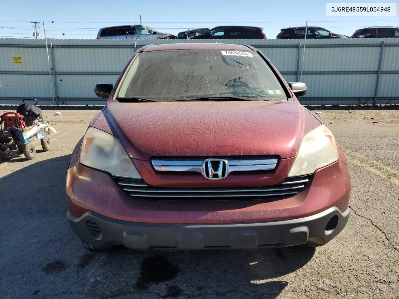 5J6RE48559L054948 2009 Honda Cr-V Ex