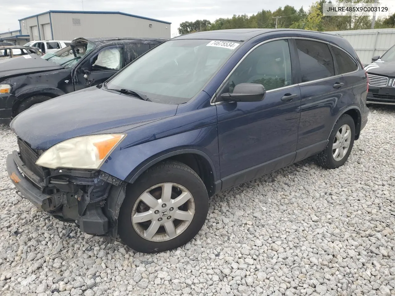 JHLRE485X9C003129 2009 Honda Cr-V Ex