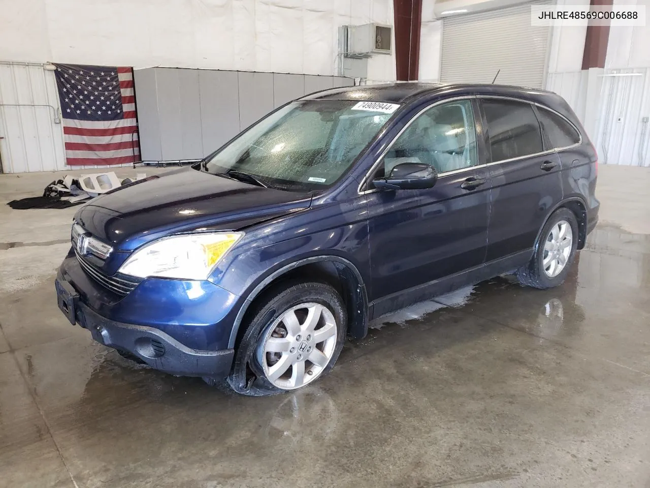 2009 Honda Cr-V Ex VIN: JHLRE48569C006688 Lot: 74900944