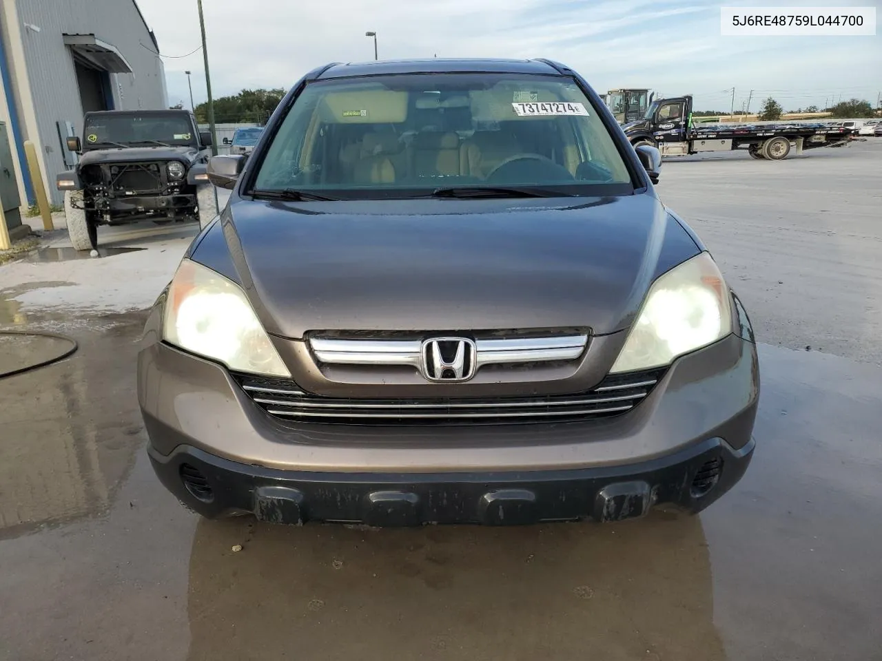 2009 Honda Cr-V Exl VIN: 5J6RE48759L044700 Lot: 74997414