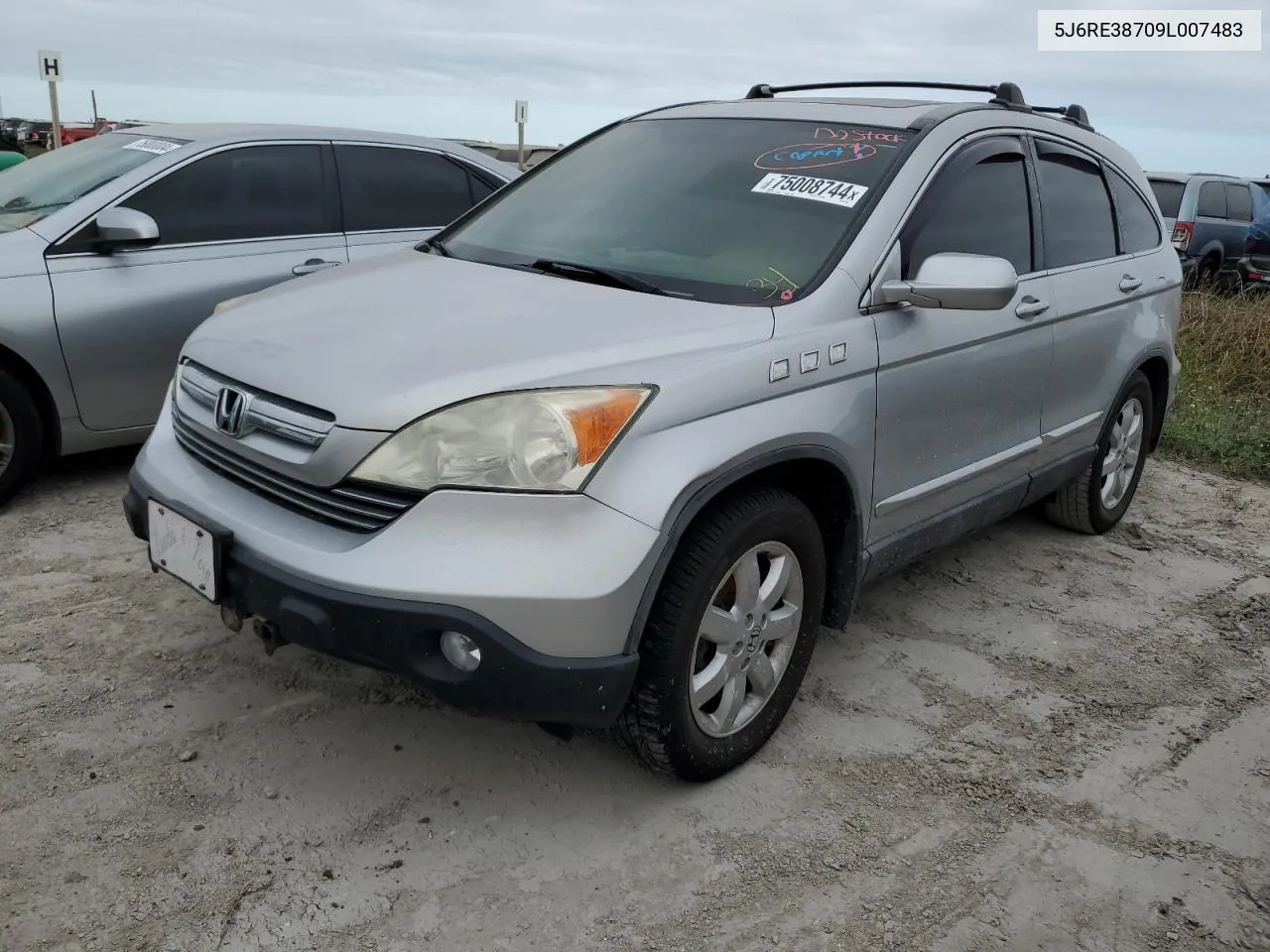 5J6RE38709L007483 2009 Honda Cr-V Exl