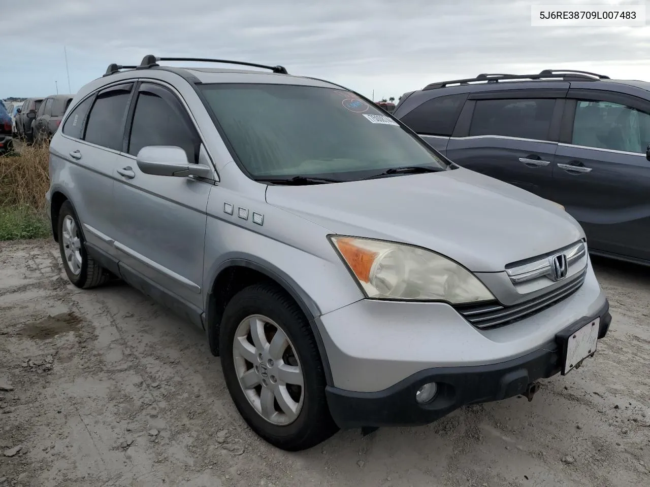 5J6RE38709L007483 2009 Honda Cr-V Exl