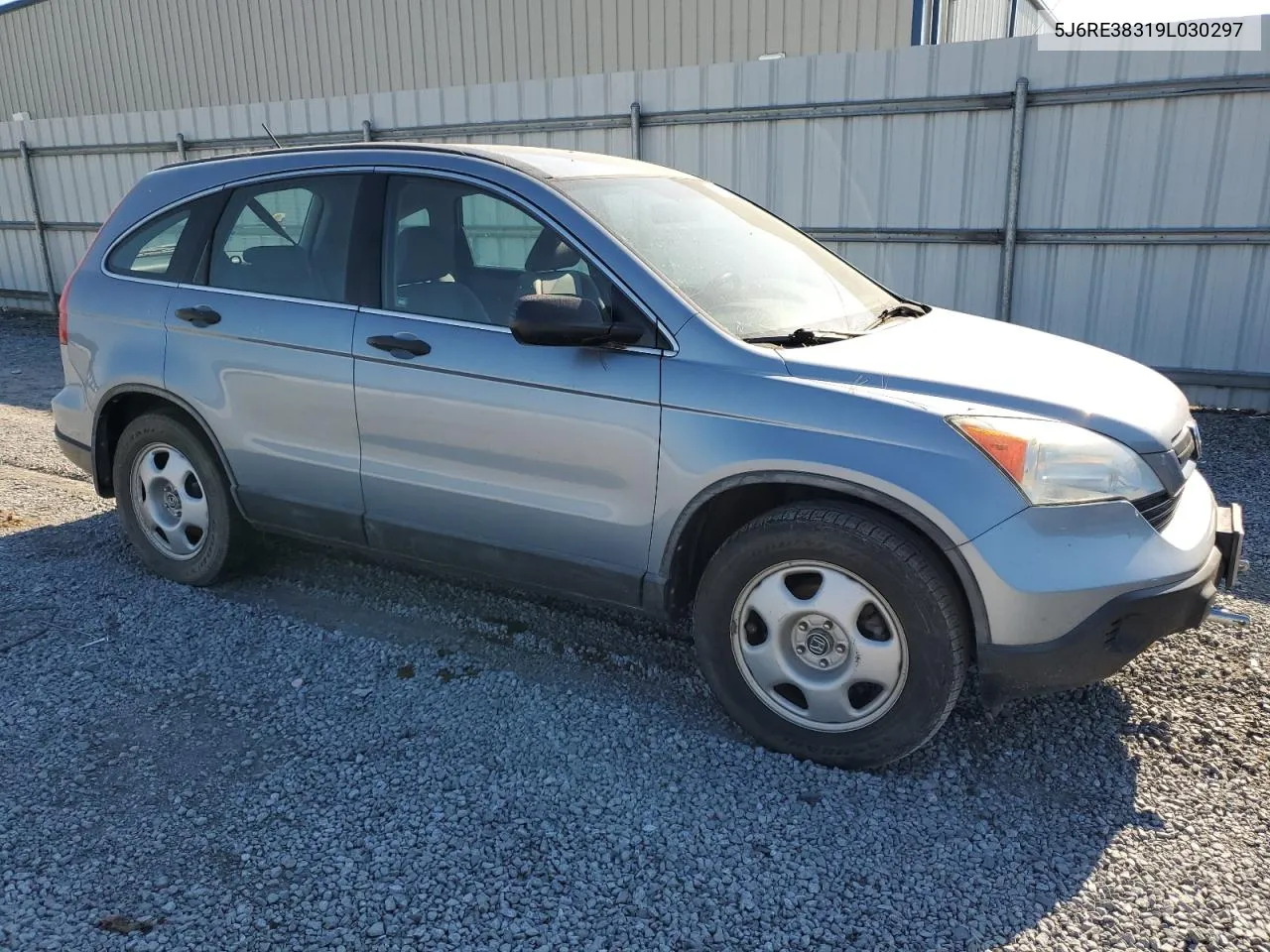 2009 Honda Cr-V Lx VIN: 5J6RE38319L030297 Lot: 75080714