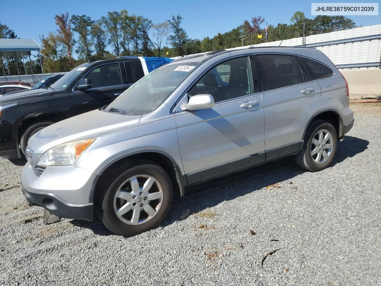 JHLRE38759C012039 2009 Honda Cr-V Exl