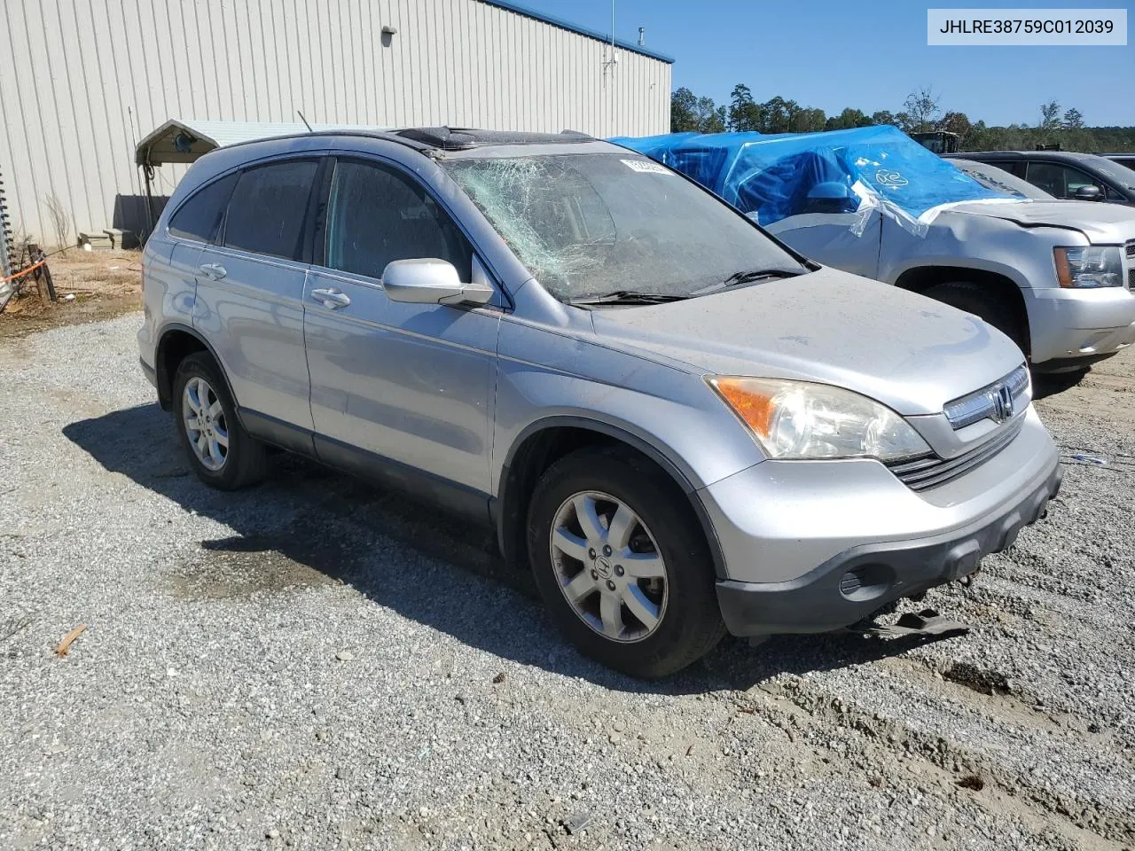 JHLRE38759C012039 2009 Honda Cr-V Exl