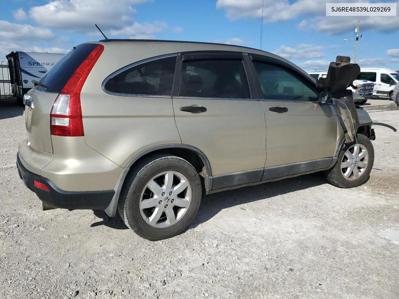 2009 Honda Cr-V Ex VIN: 5J6RE48539L029269 Lot: 75279544