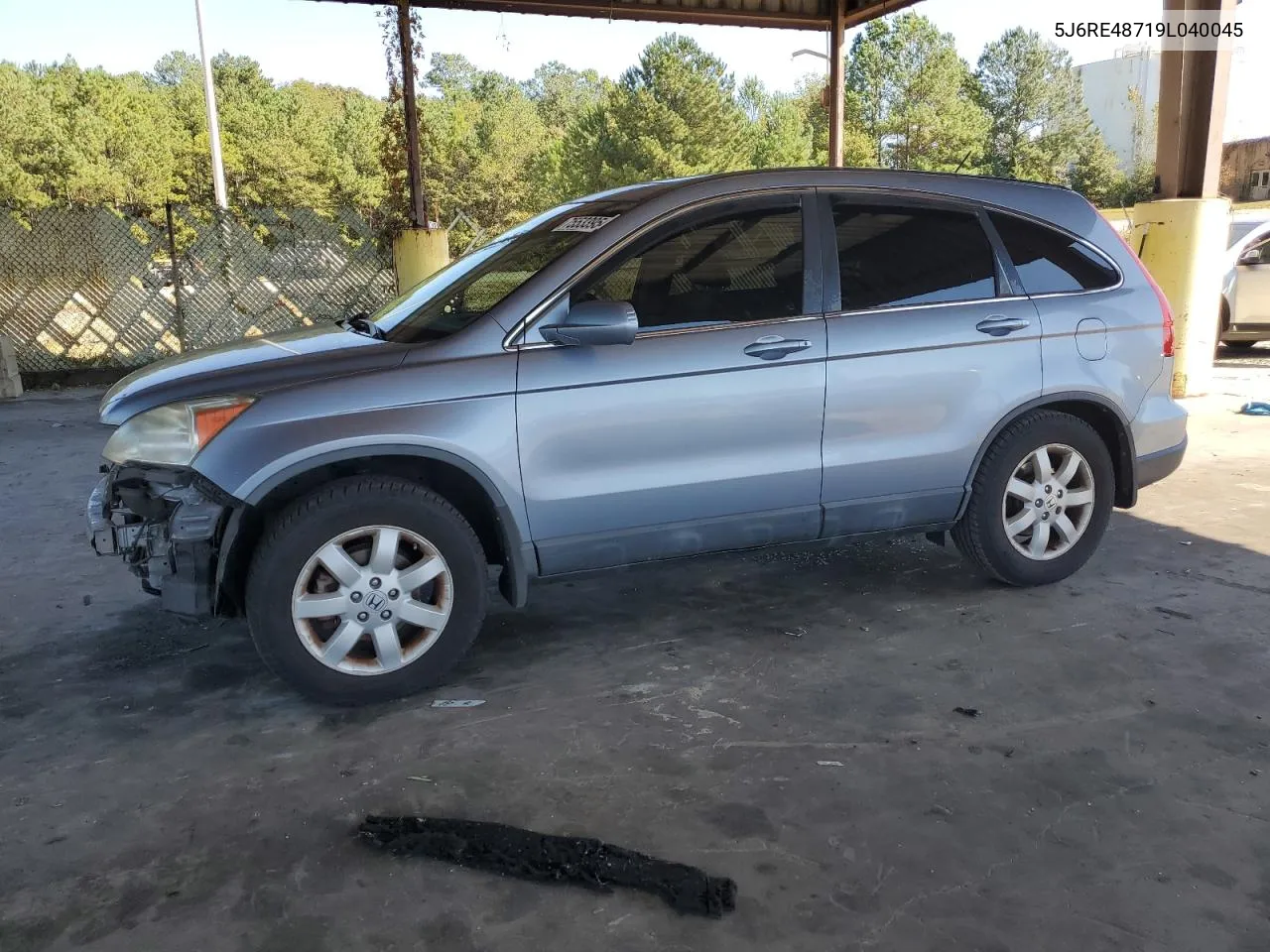 5J6RE48719L040045 2009 Honda Cr-V Exl