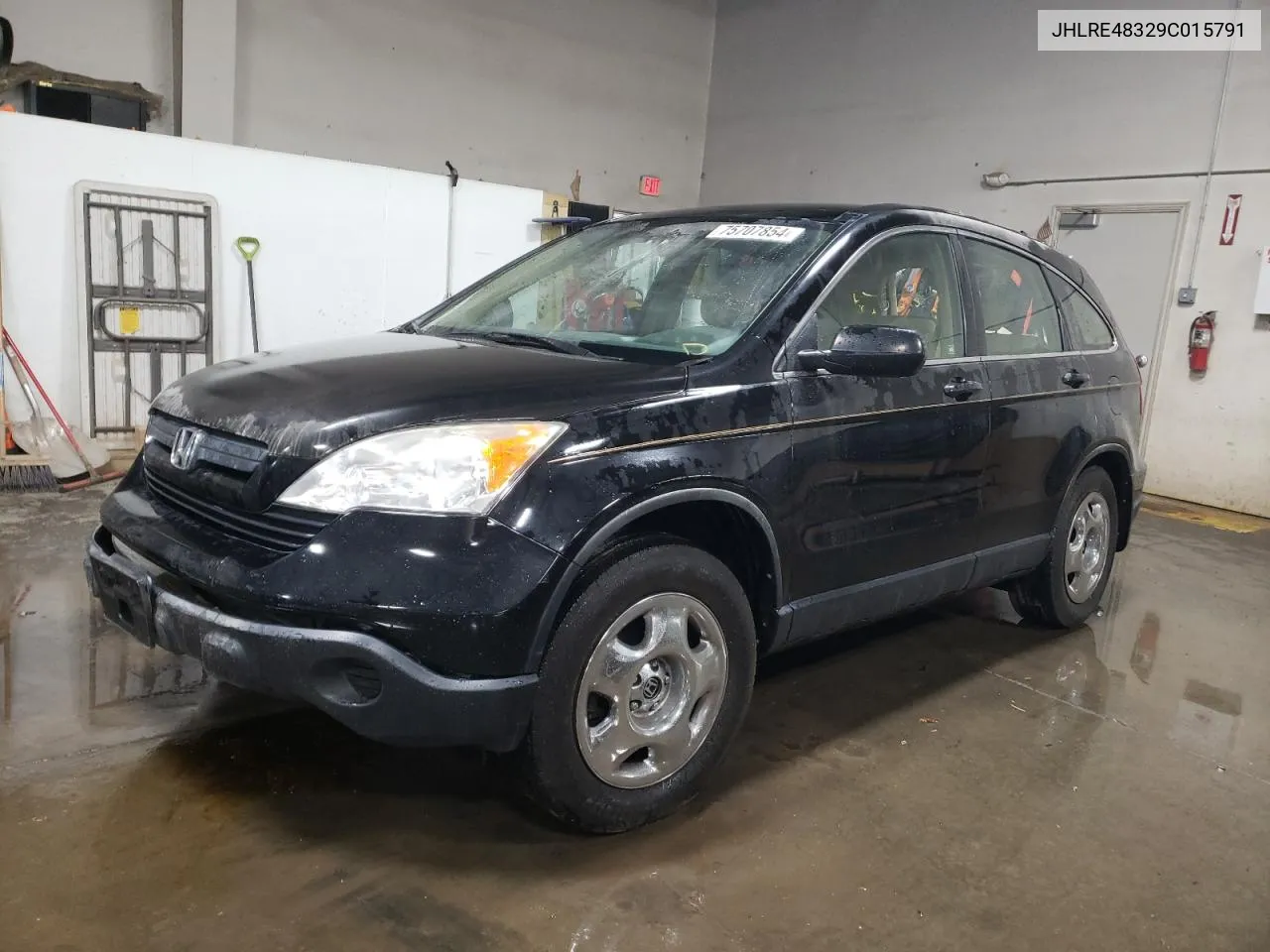 JHLRE48329C015791 2009 Honda Cr-V Lx