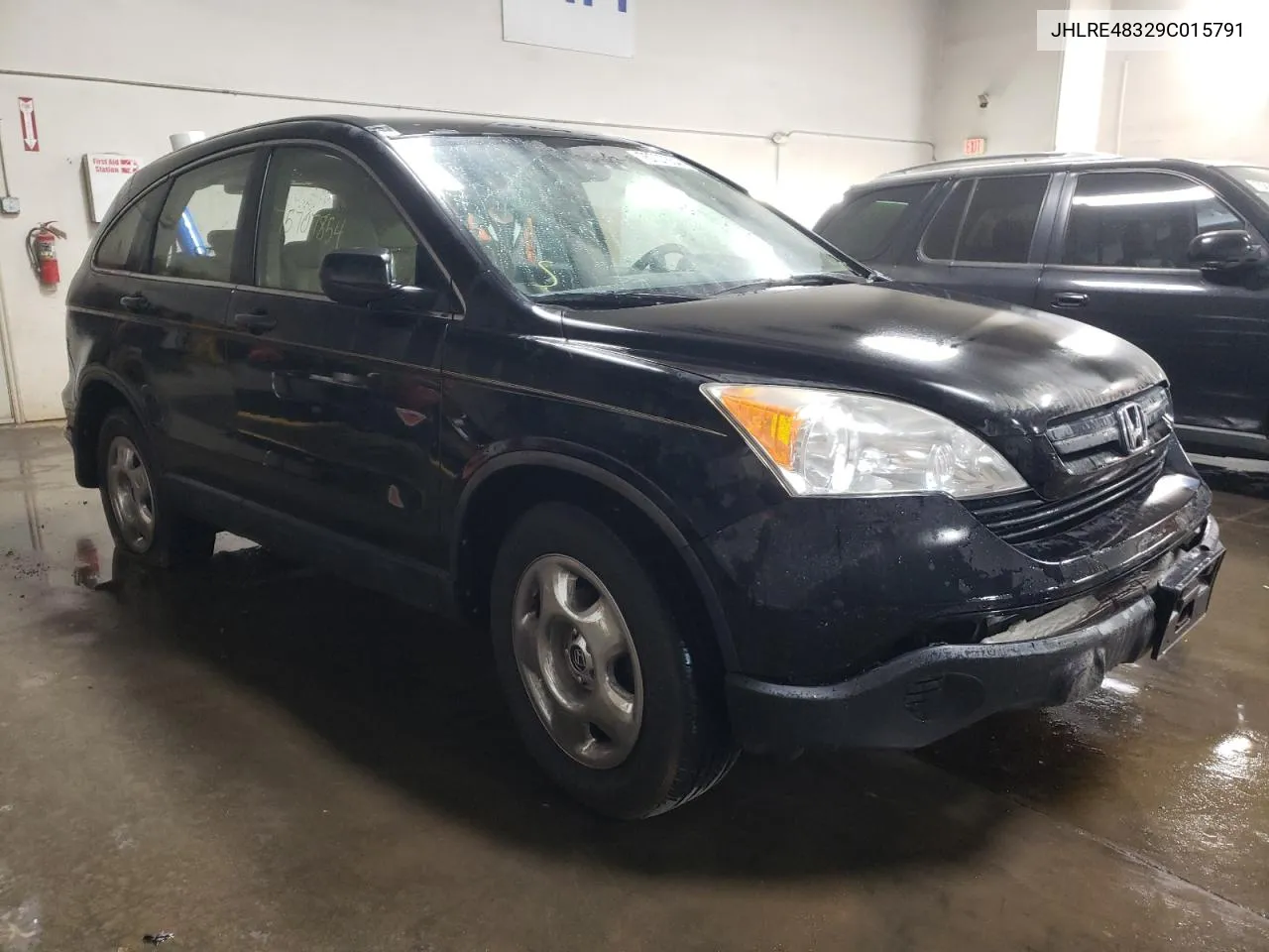 JHLRE48329C015791 2009 Honda Cr-V Lx