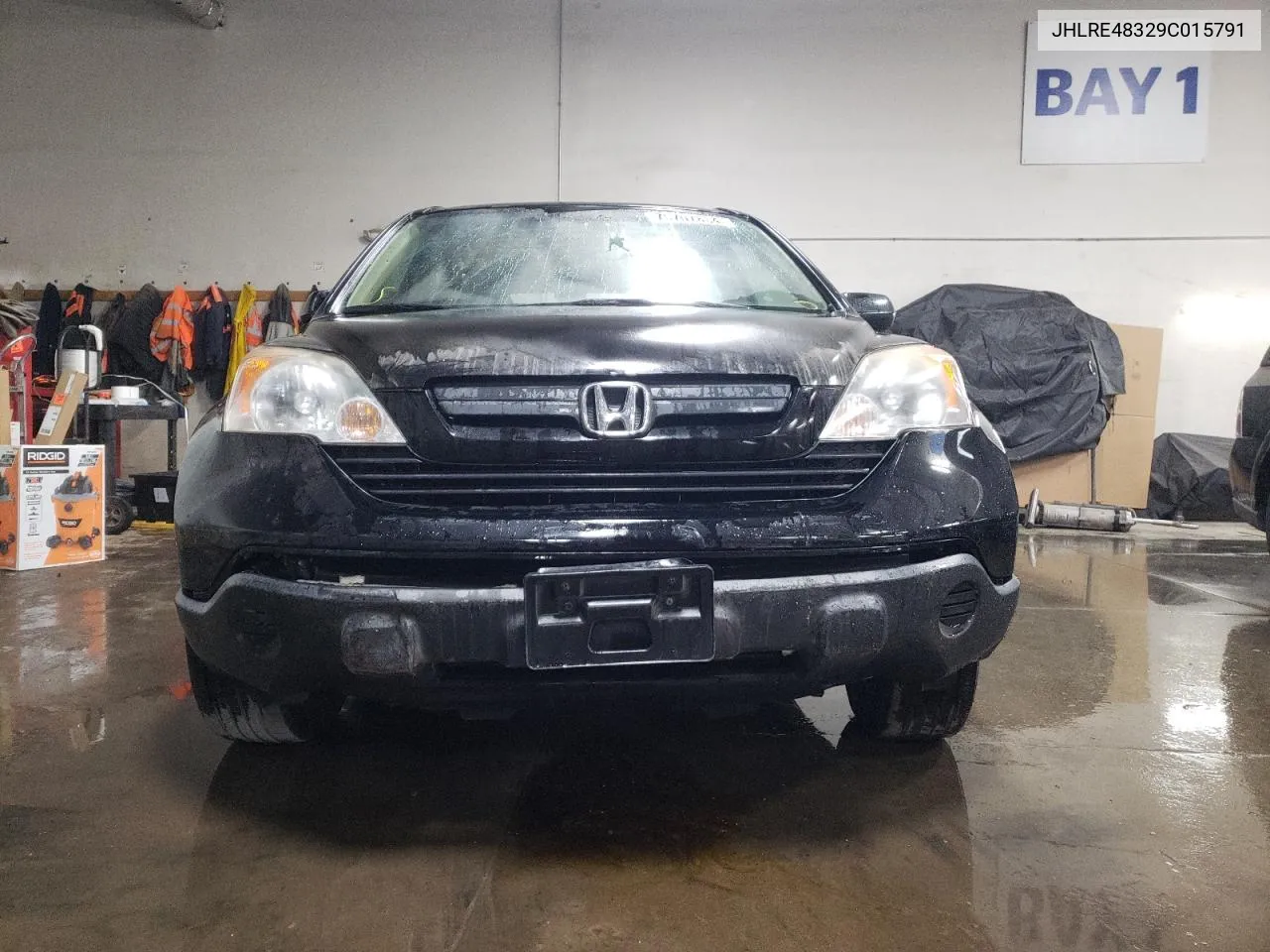 JHLRE48329C015791 2009 Honda Cr-V Lx