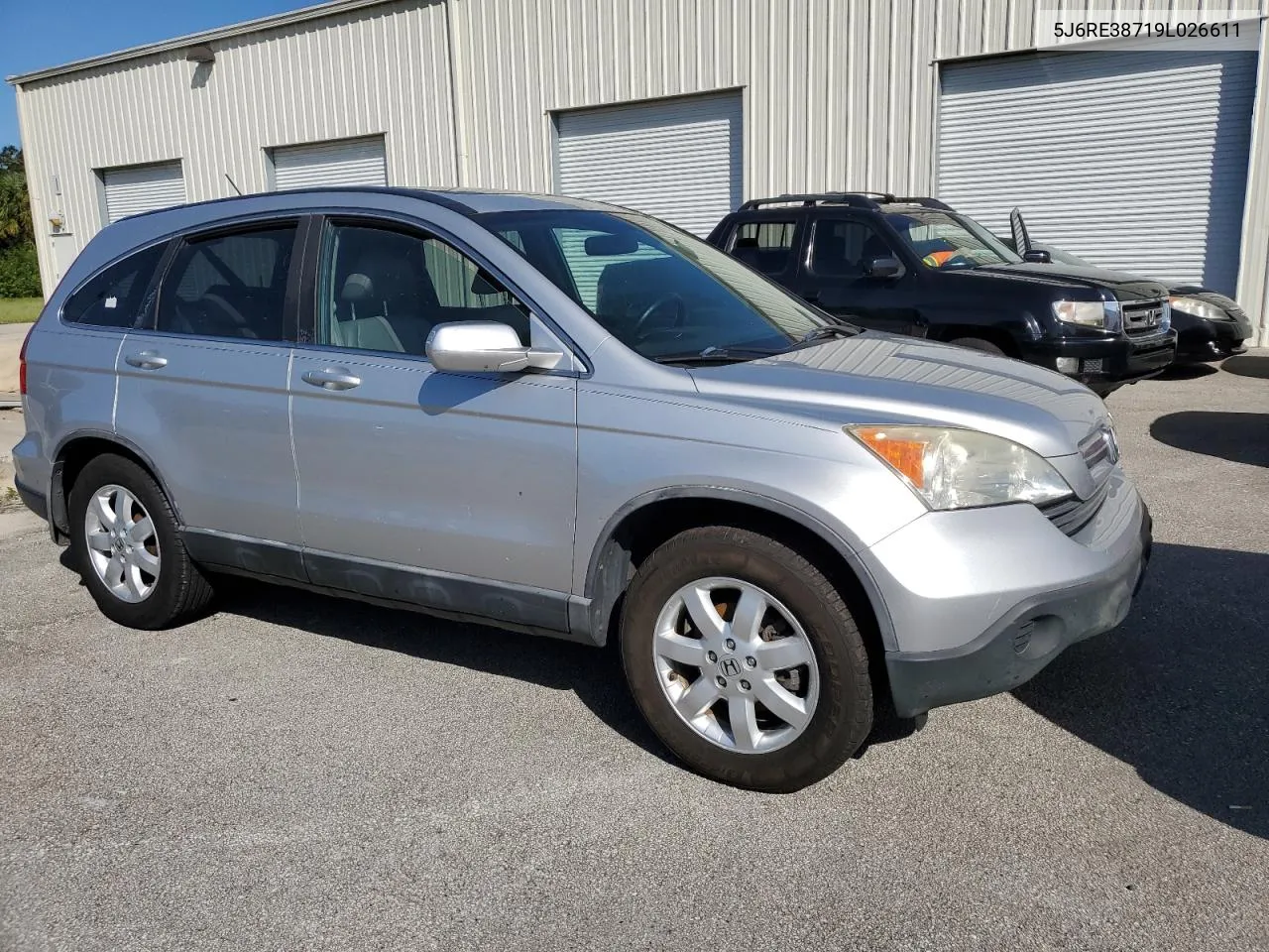 5J6RE38719L026611 2009 Honda Cr-V Exl