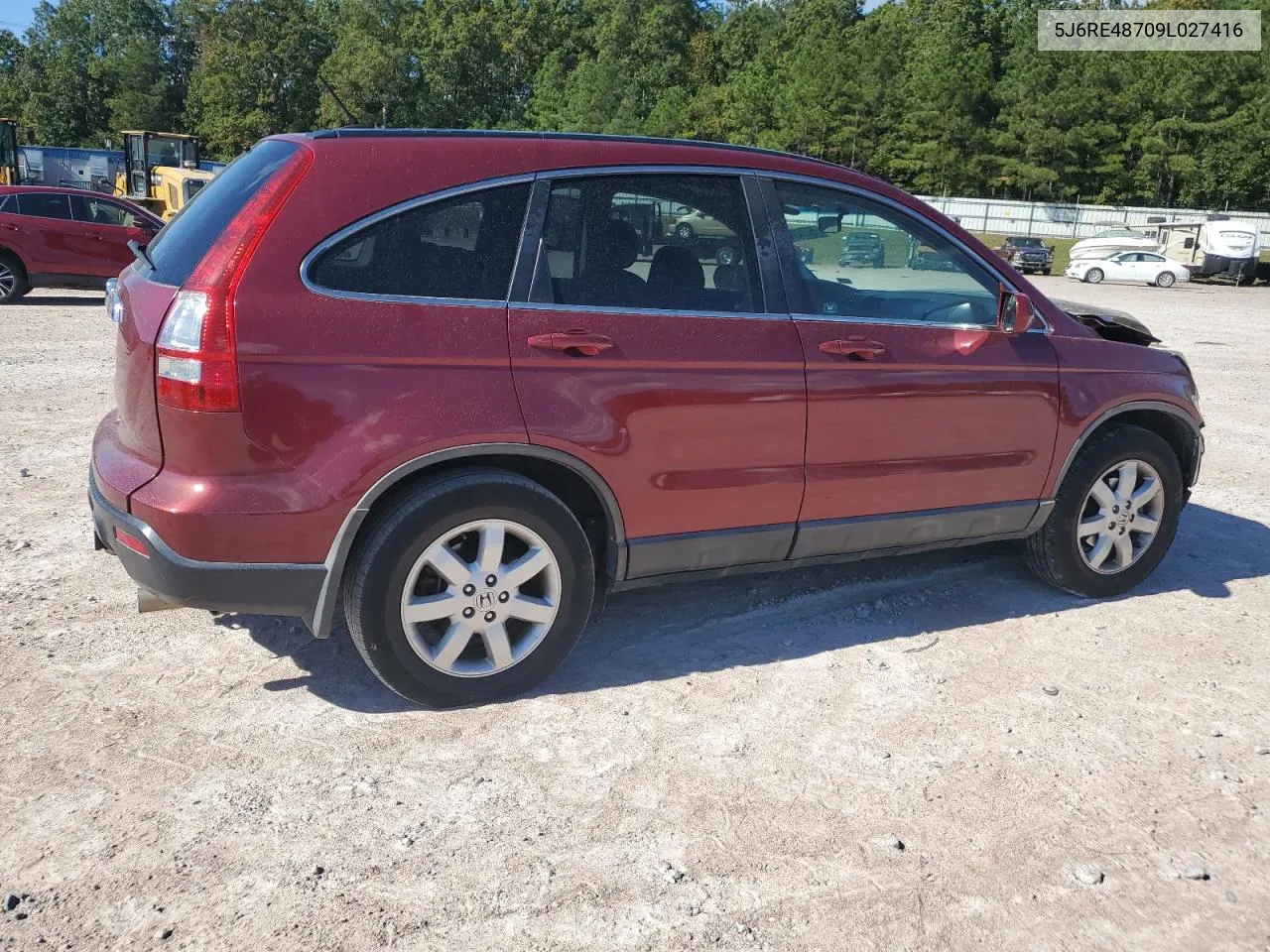 2009 Honda Cr-V Exl VIN: 5J6RE48709L027416 Lot: 75773374