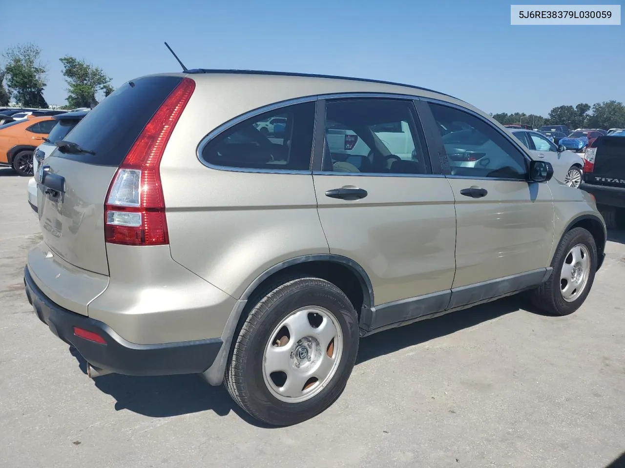 2009 Honda Cr-V Lx VIN: 5J6RE38379L030059 Lot: 75827154