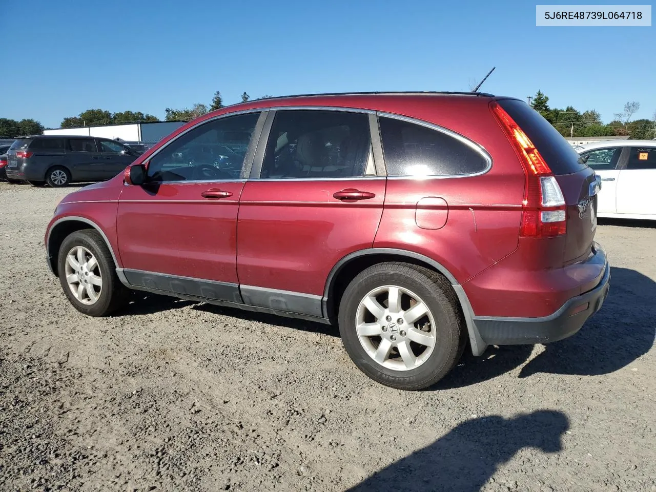 2009 Honda Cr-V Exl VIN: 5J6RE48739L064718 Lot: 75845554