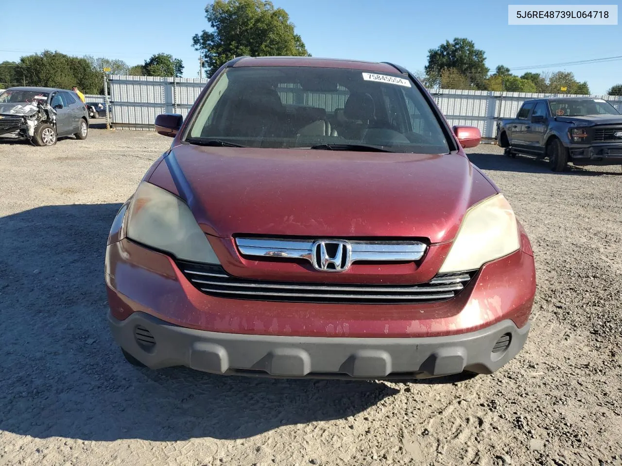 5J6RE48739L064718 2009 Honda Cr-V Exl